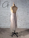 Marc Le Bihan open back tulle lace dress France MLB-21222-BEIGE
